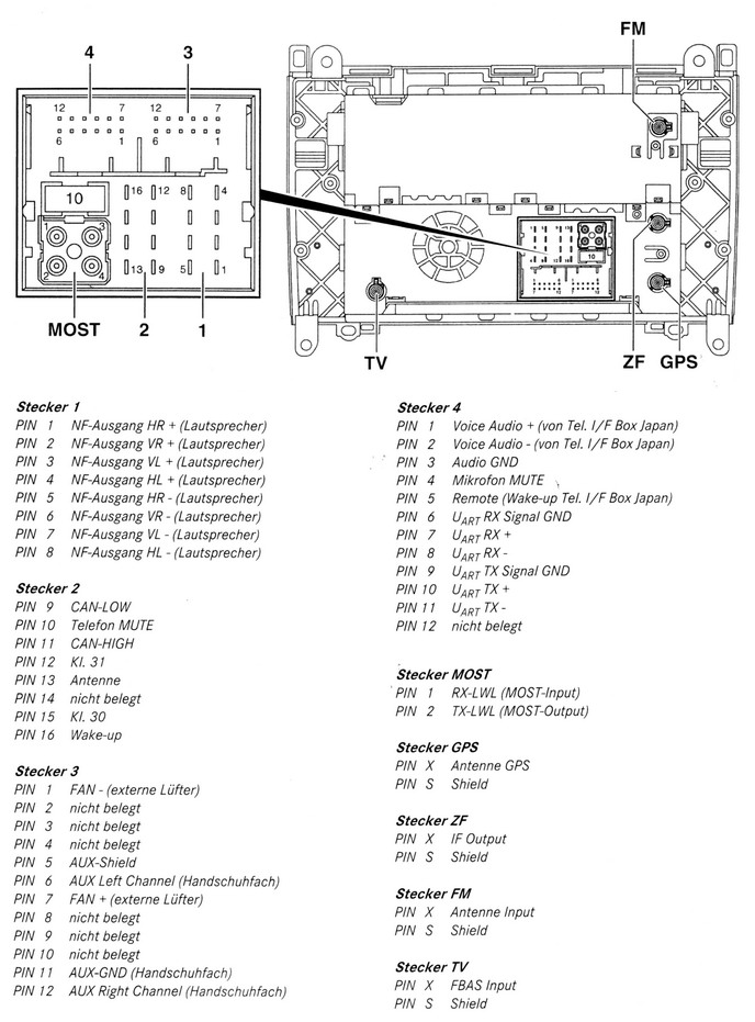 2016 Mercedes Sprinter Radio Wiring Diagram - 4